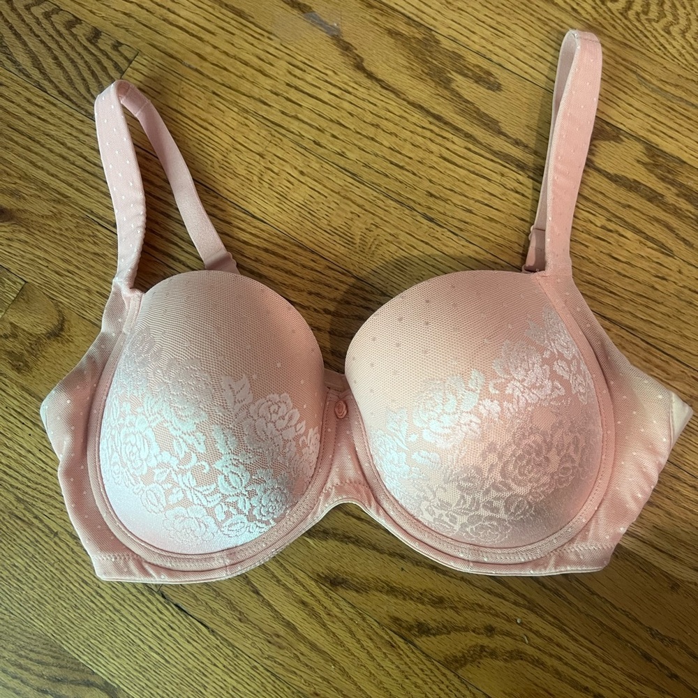 Soma Floral Lace Bra - Soft Pink